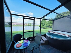 Bubbelpool inomhus