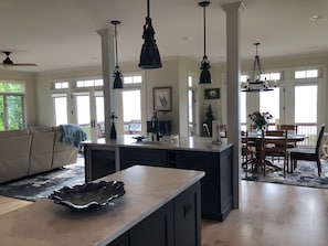 Kitchen/family room main level