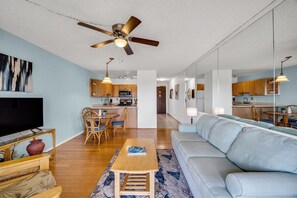 Comfortable Living and dining area