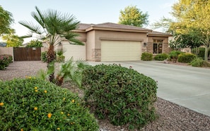 Front of Vacation Rental