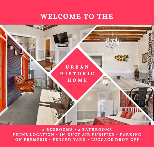 Welcome home! Urban historic home.