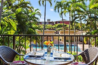 Oceanfront Resort with beautiful grounds
