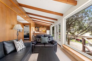 Plenty of room to relax indoors