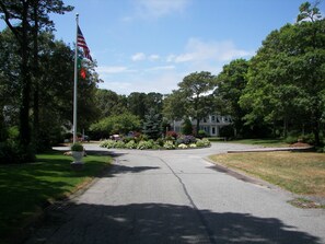 Our child safe street. A cul de sac.