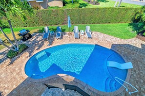 Pool Overhead View
