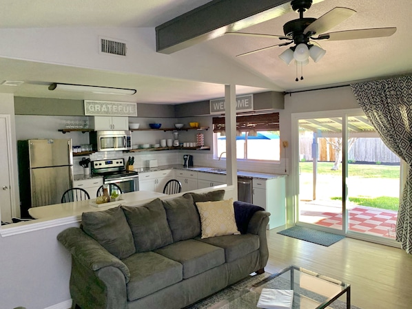Open floor plan