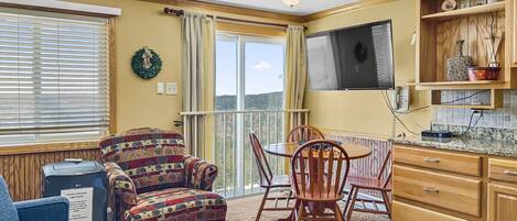 Mountain Lodge 358 is your snowshoe home away from home!