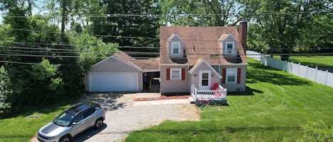 Oxford, OH. Driveway Arial