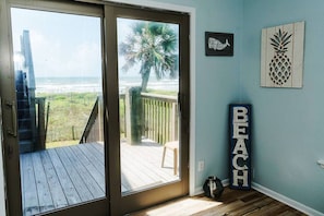 Every corner of this home has welcoming, beachy vibes