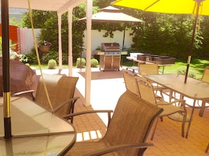 Backyard to relax