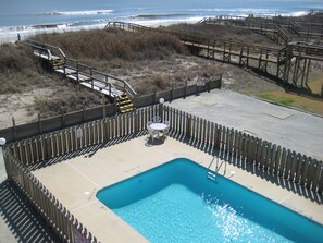View from the Sundeck of the Atlantic Ocean & private pool