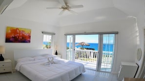 California King Bed in Master BEDROOM.