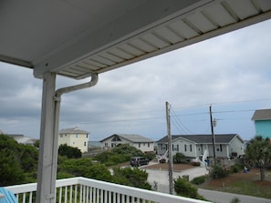 Ocean view from covered porch