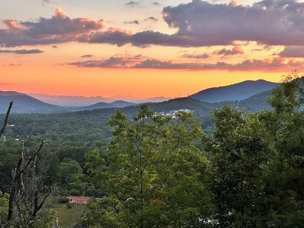 Vue depuis l’hébergement