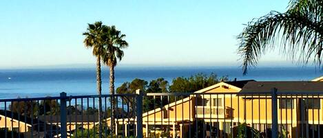 View west from patio/pool.