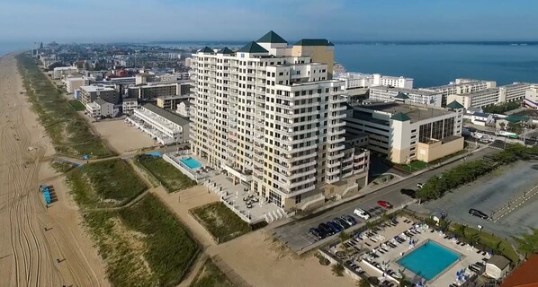 Building on the beach