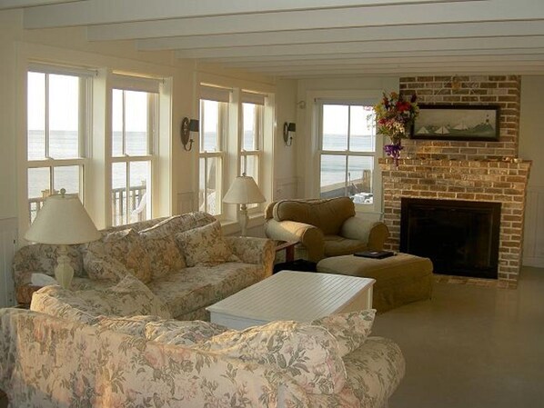 Incredible ocean views from the living room