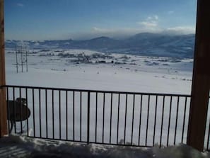 Pineview Reservour from deck. 