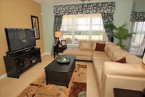 Family Room c/w TV & Home Entertainment System