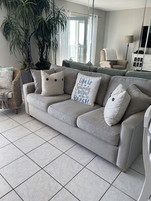 Comfortable sleeper sofa