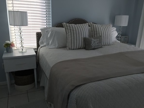 Beachfront master bedroom