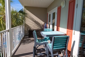 Relaxing Patio Furniture. Great for Coffee in the Morning.