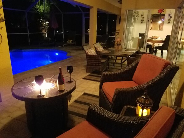 Picture yourself here enjoying the memorable evenings under the stars
