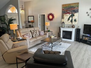 All new interior to enjoy the warm cozy living on a Gulf canal