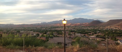 Vista desde la propiedad