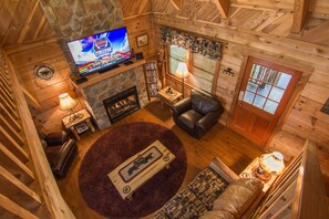 Looking Down From The Loft
