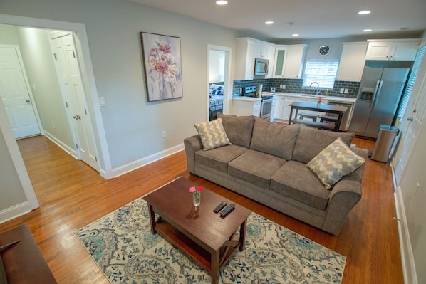 Living Room & Kitchen