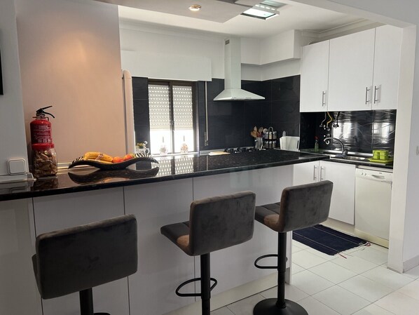 Open kitchen area!