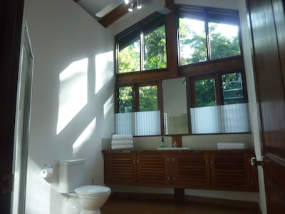 Daintree Holiday Homes - Yurara - Ocean views with Luxury Spa Bath for Two.