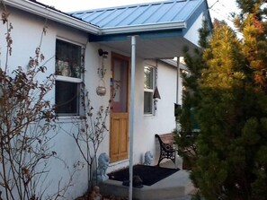 Welcome, Front door (winter)