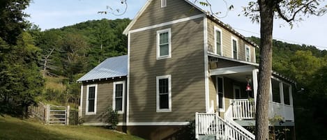 Front of the farmhouse