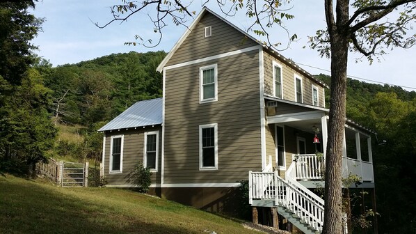 Front of the farmhouse