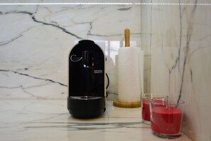Kaffe och/eller kaffebryggare