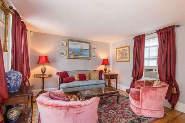 Conversation anyone? Elegantly entertain an intimate group of special guests.