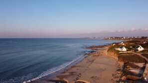 la plage vue ouest