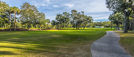 Golf course views -golf course was just redone