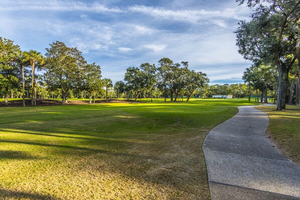 Golf course views -golf course was just redone