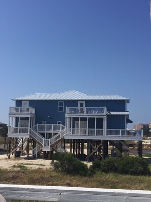 Decks and outdoor seating galore!