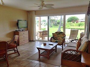 Living Area - Looking Out Toward Lanai