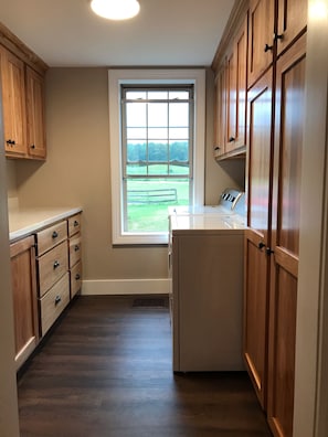 New laundry room / pantry