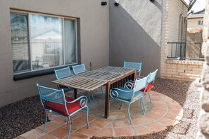 front patio lunch spot