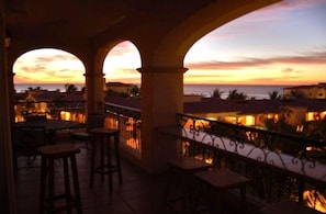 Watch the mesmerizing Mexican sunsets from our balcony!