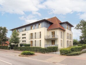 Seeschwalbe - Blick auf das Appartementhaus
