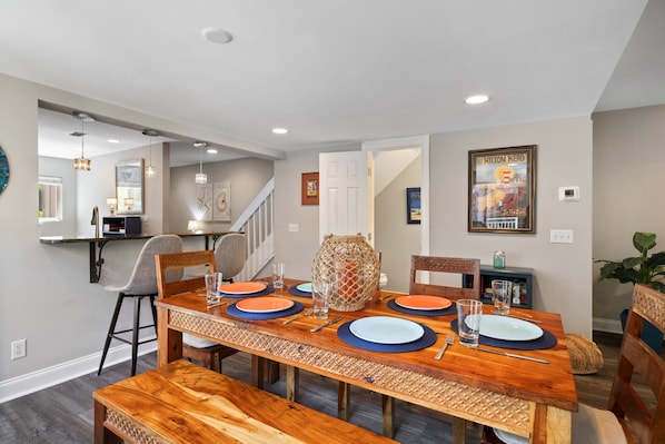 Bright & Spacious Dining Area