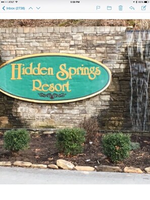 This is In Hidden Springs Resort