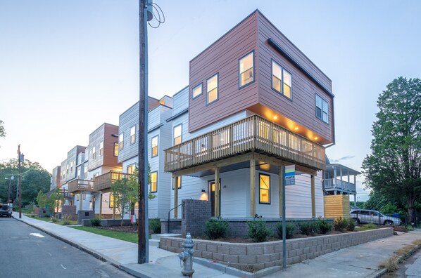 New 2018, Corner house with on very quiet residential street. 